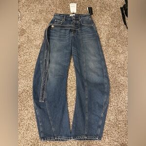 JEAN PAUL GAULTIER high-rise wide-leg jeans